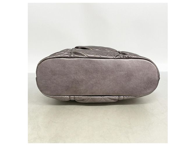 Borsa a mano Chanel in pelle Matelassé Metallico - vista 3