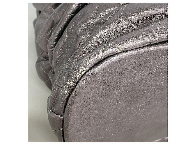 Borsa a mano Chanel in pelle Matelassé Metallico - vista 6