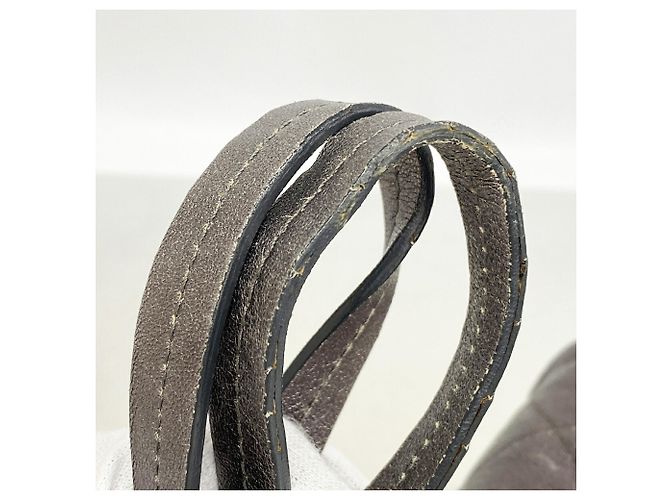 Borsa a mano Chanel in pelle Matelassé Metallico - vista 8
