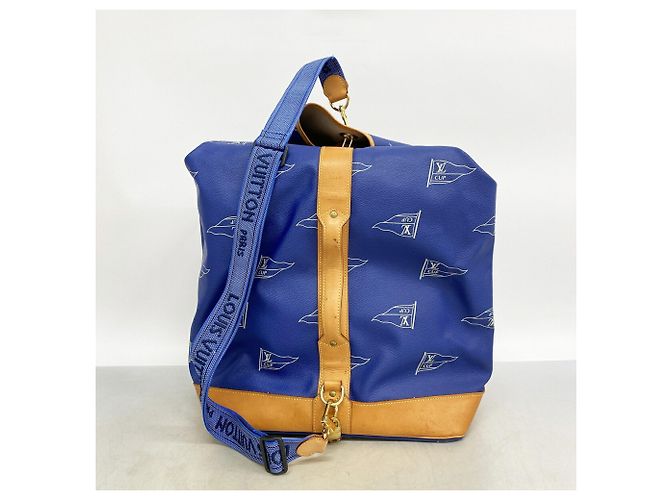 Louis Vuitton Boston Bag LV Cup Sac Marine Bandoulière Blu - vista 11