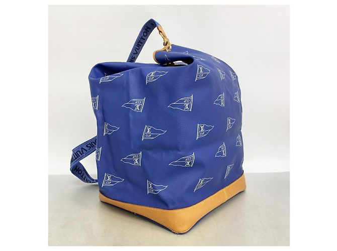 Louis Vuitton Boston Bag LV Cup Sac Marine Bandoulière Blu - vista 2