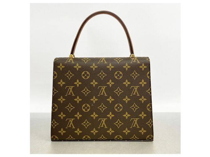 Borsa Louis Vuitton Monogram Malesherbes Marrone - vista 8