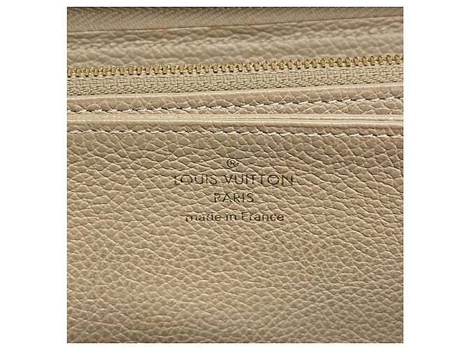 Louis Vuitton Monogram Empreinte Zippy Wallet Taupe - Ansicht 4