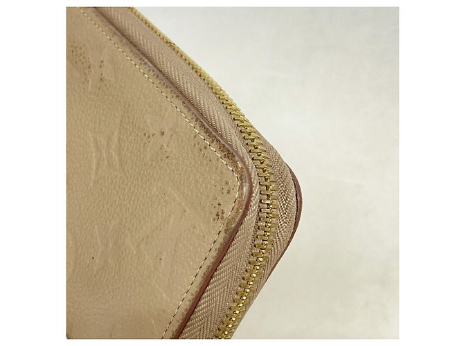 Louis Vuitton Monogram Empreinte Zippy Wallet Taupe - Ansicht 6