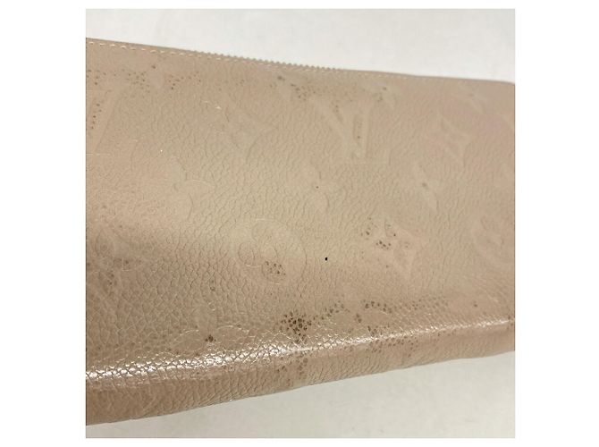 Louis Vuitton Monogram Empreinte Zippy Wallet Taupe - Ansicht 8