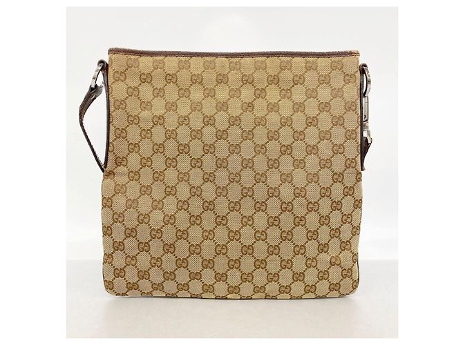 Borsa a tracolla Gucci GG Canvas Beige - vista 11