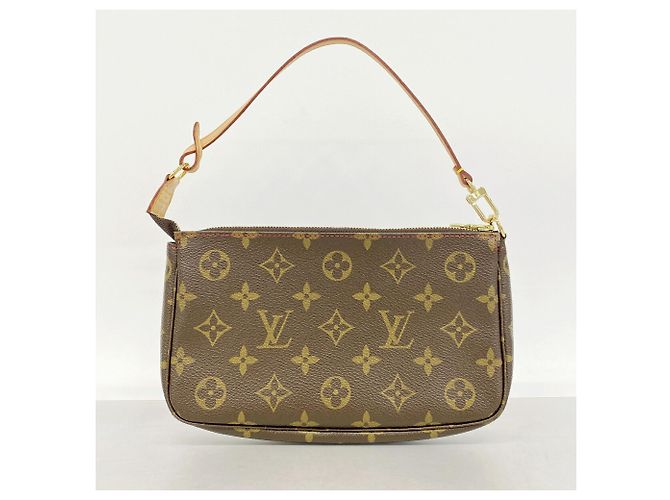 Louis Vuitton Monogram Cherry Pochette Accessoires Marrone Rosso - vista 10