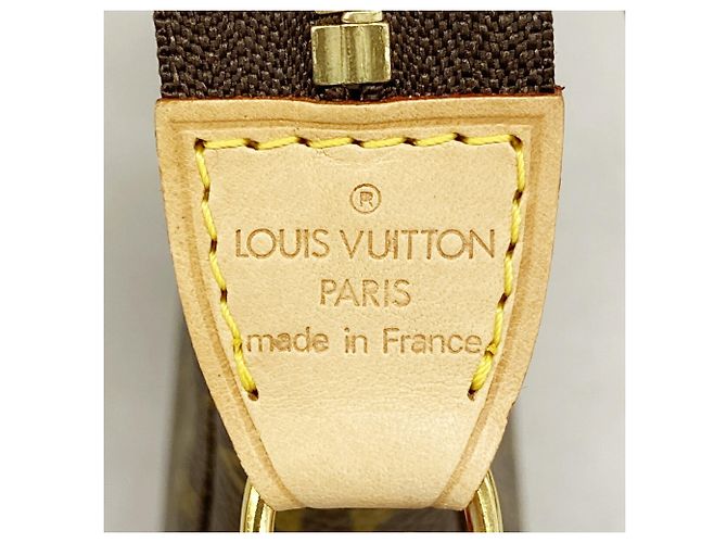 Louis Vuitton Monogram Cherry Pochette Accessoires Marrone Rosso - vista 5