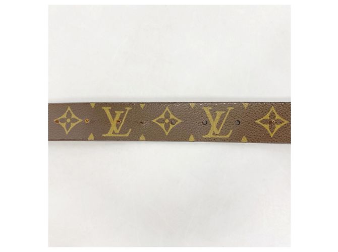 Cinturón Louis Vuitton Monogram Castaño - vista 3
