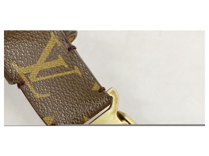 Cinturón Louis Vuitton Monogram Castaño - vista 5