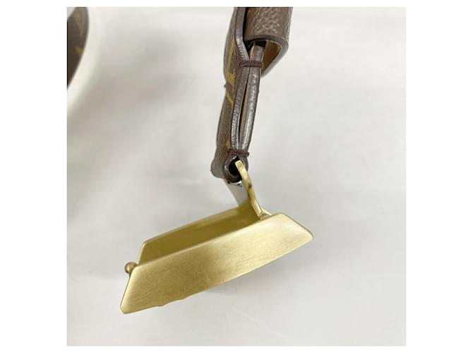 Cinturón Louis Vuitton Monogram Castaño - vista 6
