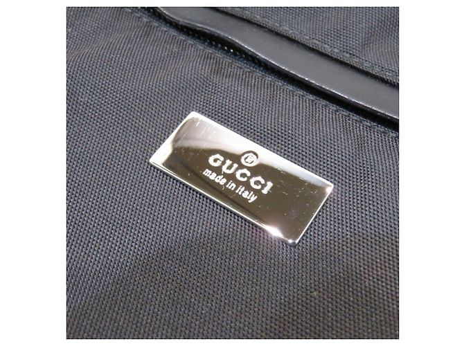 Borsa tote Gucci in nylon nero - vista 5