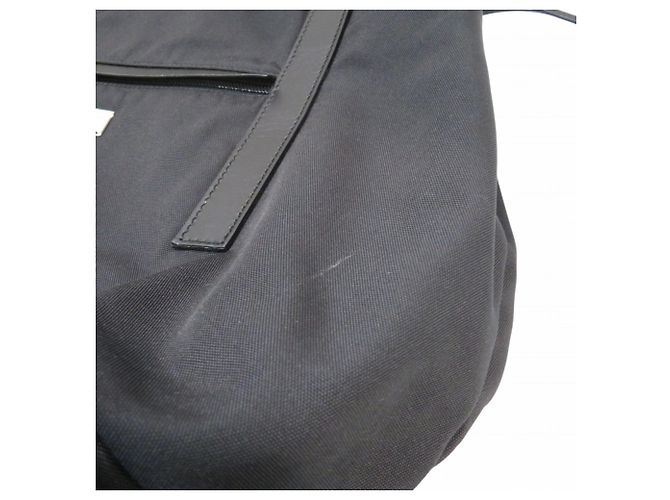 Borsa tote Gucci in nylon nero - vista 9