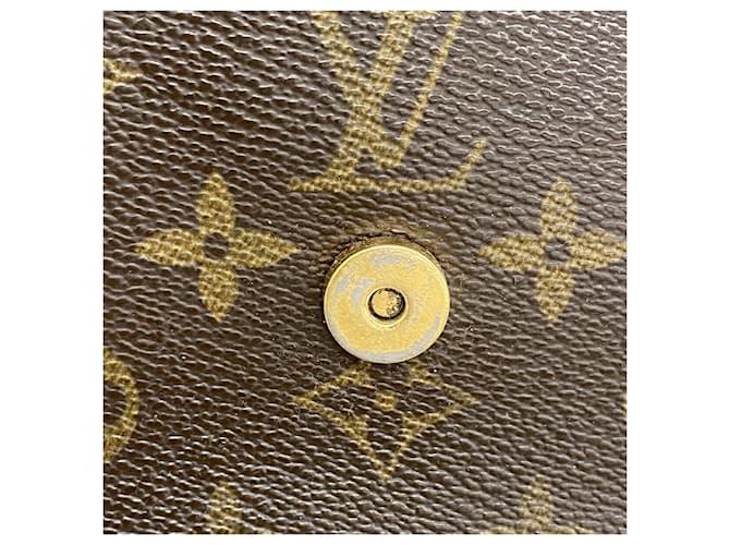Borsa a tracolla Mini Looping Monogram Louis Vuitton Marrone - vista 10