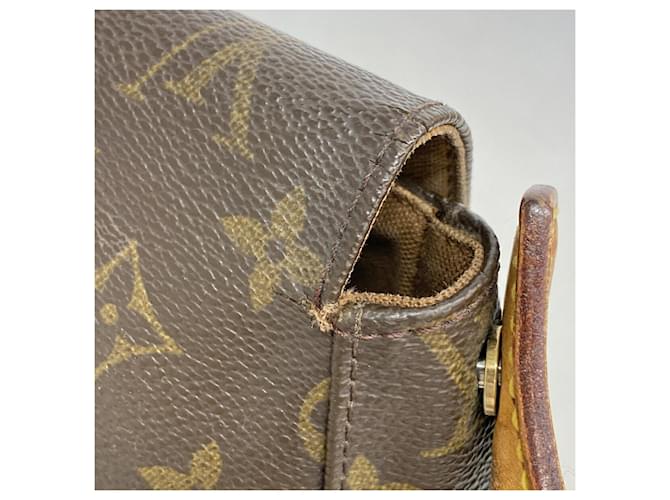 Borsa a tracolla Mini Looping Monogram Louis Vuitton Marrone - vista 6