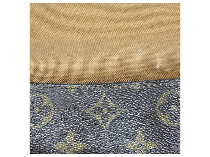 Borsa a tracolla Mini Looping Monogram Louis Vuitton Marrone - vista 7