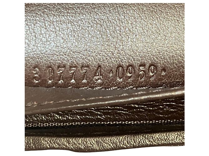 Gucci Long Wallet - Shima Pattern Brown - view 6