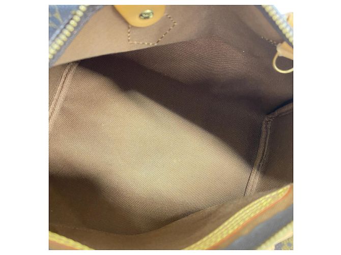 Borsa Louis Vuitton Monogram Speedy 25 Marrone - vista 4