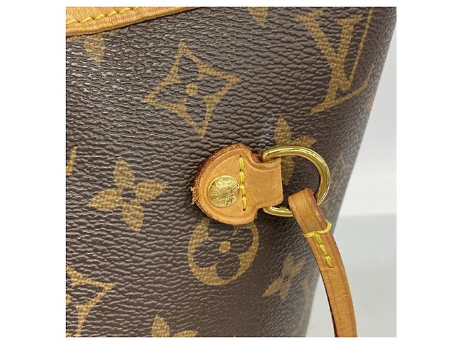 Borsa Tote Louis Vuitton Monogram Neverfull MM in Cerise Fuschia - vista 10