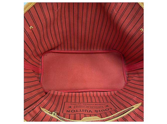 Borsa Tote Louis Vuitton Monogram Neverfull MM in Cerise Fuschia - vista 4