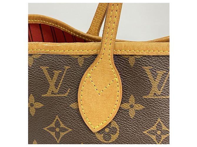 Borsa Tote Louis Vuitton Monogram Neverfull MM in Cerise Fuschia - vista 9