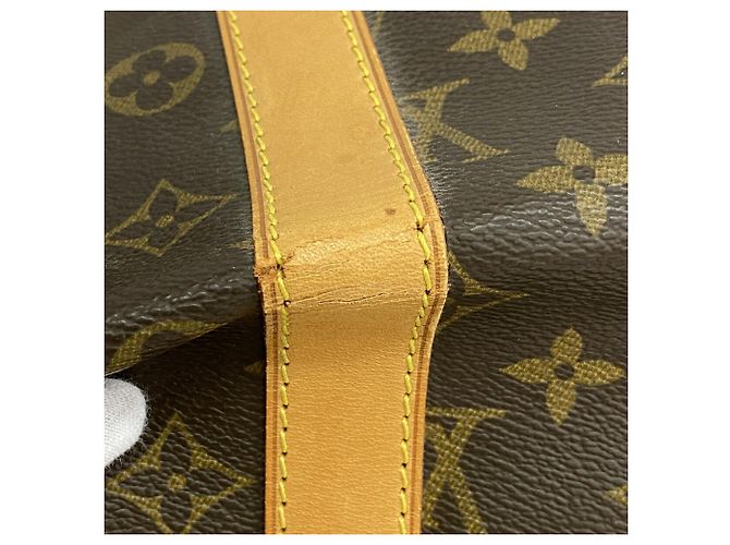 Louis Vuitton Boston Monogram Keepall 55 M41424 Marrone - vista 6