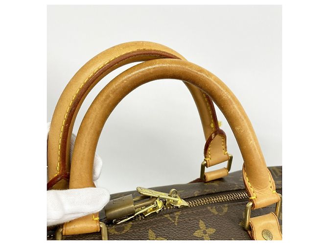 Louis Vuitton Boston Monogram Keepall 55 M41424 Marrone - vista 8