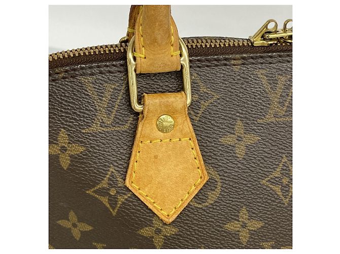 Borsa a mano Louis Vuitton Monogram Alma M51130 Marrone - vista 10