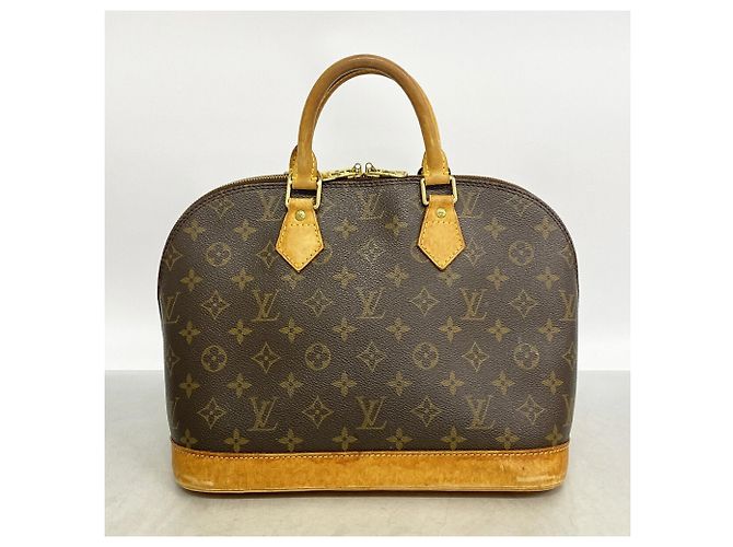 Borsa a mano Louis Vuitton Monogram Alma M51130 Marrone - vista 11