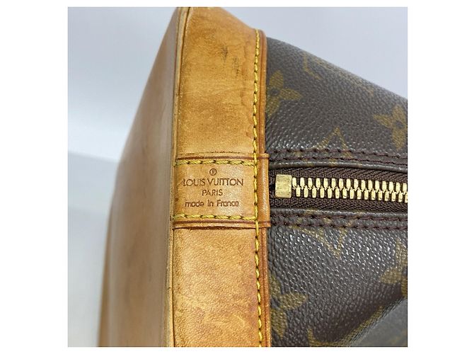 Borsa a mano Louis Vuitton Monogram Alma M51130 Marrone - vista 5