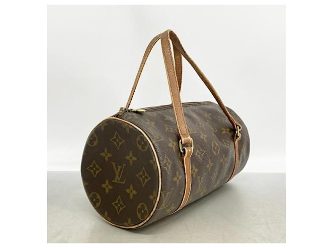 Borsa Louis Vuitton Monogram Papillon 26 Marrone - vista 2