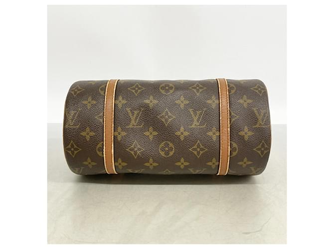Borsa Louis Vuitton Monogram Papillon 26 Marrone - vista 3