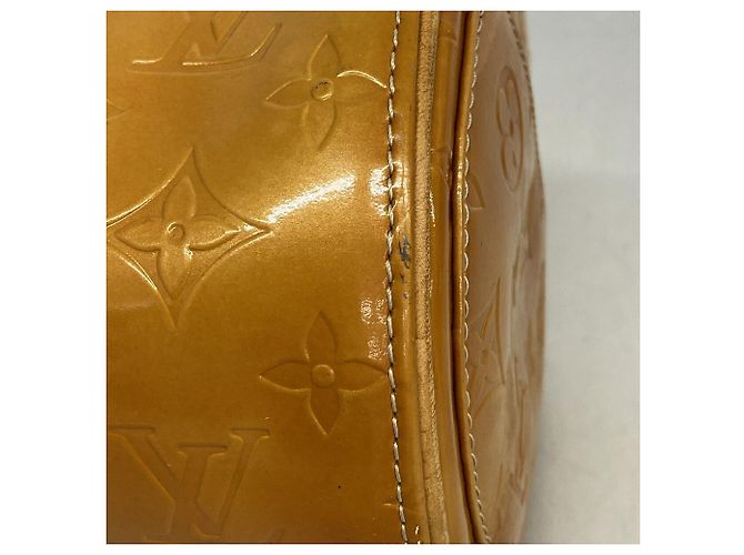 Louis Vuitton Vernis Bedford Handtasche Beige - Ansicht 8