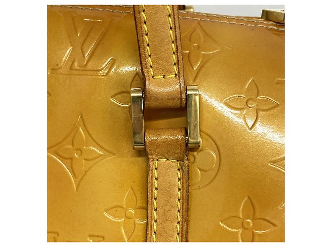 Louis Vuitton Vernis Bedford Handtasche Beige - Ansicht 9