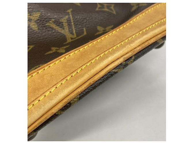 Borsa Tote Louis Vuitton Monogram Bucket PM Marrone - vista 9