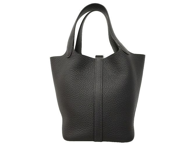 Hermès Hermes Picotin Lock PM Handtasche Schwarz - Ansicht 10
