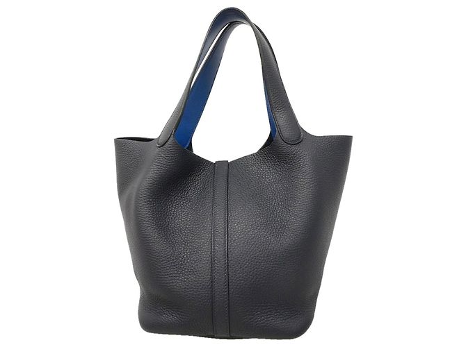 Hermès Bolso Hermes Picotin Lock MM Eclat Azul - vista 9