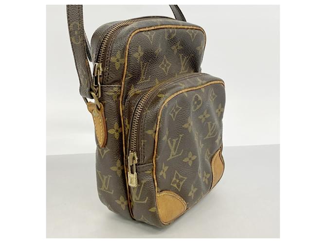 Borsa a tracolla Louis Vuitton Monogram Amazon Marrone - vista 2