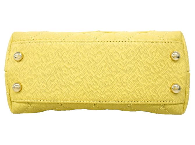 Borsa Chanel gialla Giallo - vista 3