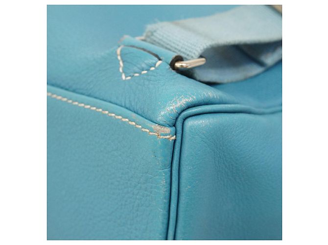 Hermès Zaino Hermes Kelly Ad GM Blu - vista 13