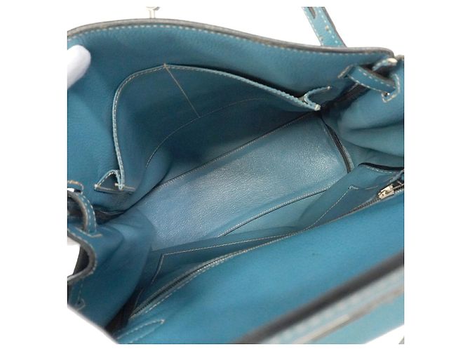 Hermès Zaino Hermes Kelly Ad GM Blu - vista 4
