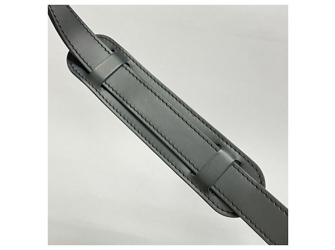 Louis Vuitton Boston Monogram Eclipse Keepall Bandoulière 55 Nero - vista 8