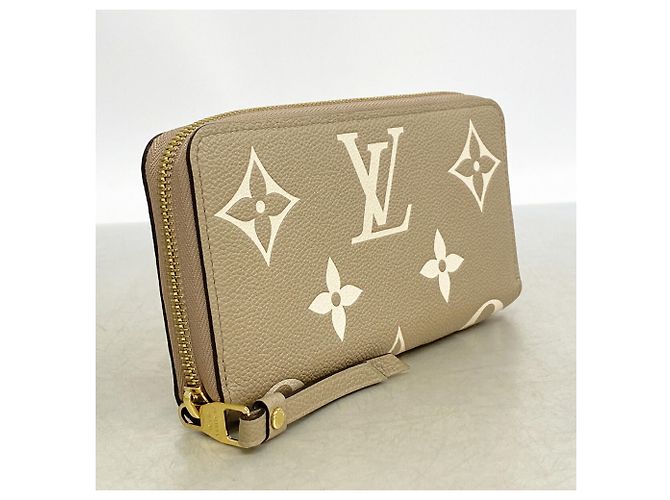 Louis Vuitton Monogram Empreinte Bicolor Zippy Wallet Beige - Ansicht 2