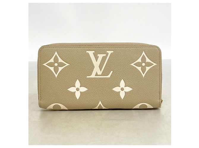 Louis Vuitton Monogram Empreinte Bicolor Zippy Wallet Beige - Ansicht 5