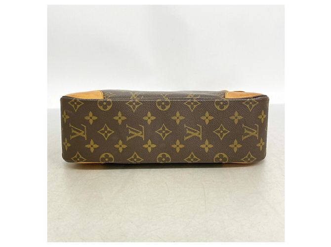 Borsa a tracolla Louis Vuitton Monogram Boulogne 30 Marrone - vista 3