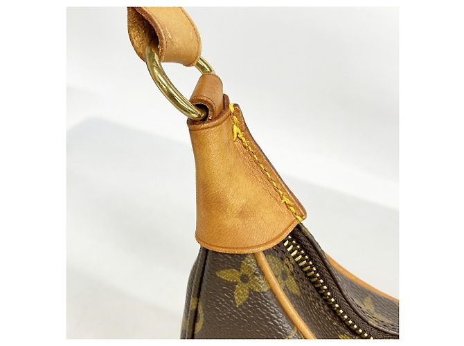 Borsa a tracolla Louis Vuitton Monogram Boulogne 30 Marrone - vista 7