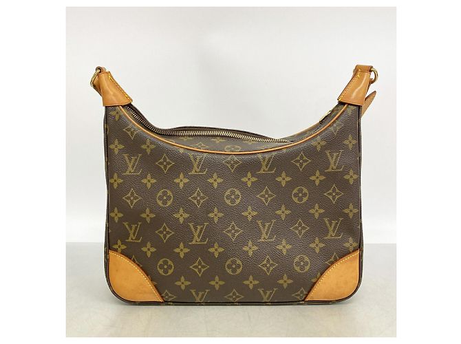 Borsa a tracolla Louis Vuitton Monogram Boulogne 30 Marrone - vista 9