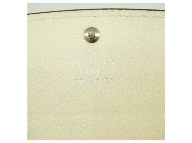Louis Vuitton Mahina Portefeuille Iris Long Wallet Bianco sporco - vista 4