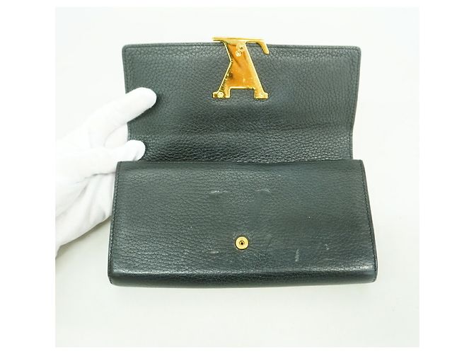 Cartera larga Louis Vuitton en Noir Negro - vista 3