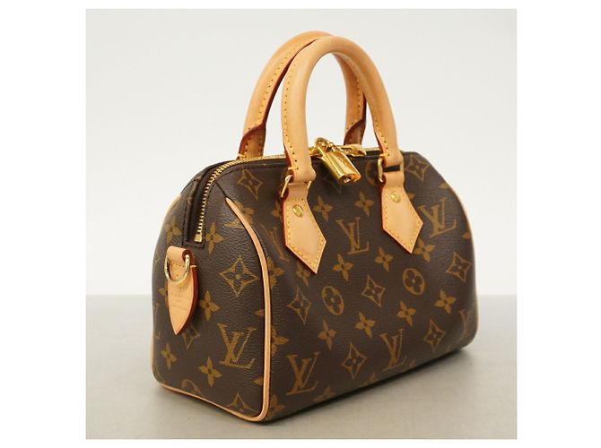 Borsa Louis Vuitton Monogram Speedy Bandoulière 20 Nero - vista 2